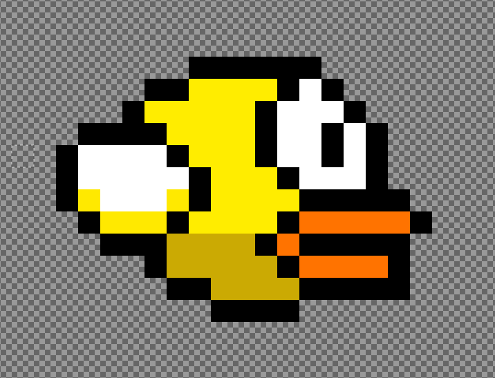 New bird sprite design